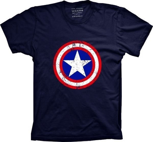 Camiseta Plus Size - Capitão América
