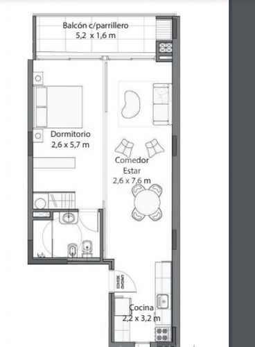 Imagen 10 de 16 de Venta Apartamento1 Dormitorio En Malvin