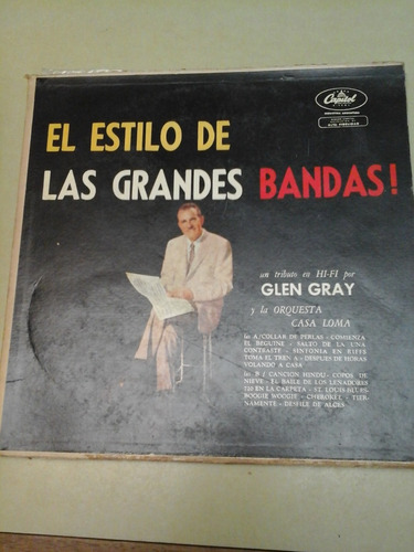 Vinilo 3050 - El Estilo De Las Grandes Bandas - Glen Gray