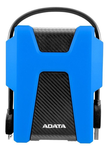 Imagen 1 de 4 de Disco duro externo Adata DashDrive Durable HD680 AHD680-1TU31 1TB azul