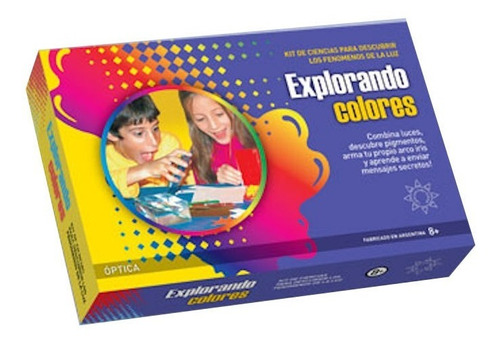 Explorando Colores Kit Ciencias Descubri Fenomenos De La Luz