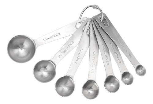 Nuevo Juego De Cucharas Medidoras De Acero Inoxidable For