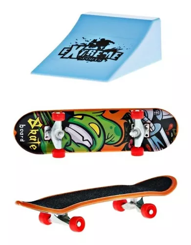 Skate De Dedo Com Rampa Barato Skate Fingerboard Radical, Magalu Empresas