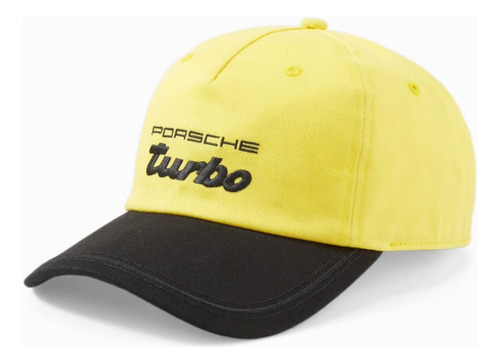 Jockey Porsche Negra/amarillo Gorra Motorsport
