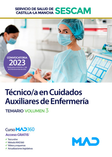 Libro Tecnico/a Cuidado Auxiliar Enfermeria Servicio - An...