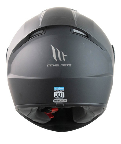 Casco Mt Helmets Ff10b Stinger Negro Mate Para Moto