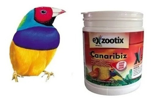 Imagen 1 de 6 de Canaribiz 250gr Exzootix Pajaros Aves Canarios Complemento
