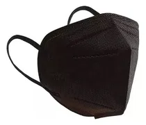 Comprar Paquete Con 100 Cubrebocas Tapabocas Kn95 Negro Tricapa Negro Sms