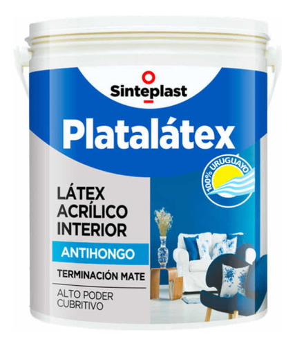 18l Pintura Latex Interior - Sinteplast Platalatex