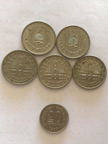 Set Monedas Argentina 1960!