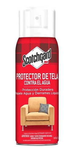 6 Pz  Scotchgard Protector De Telas Y Tapicería 3m