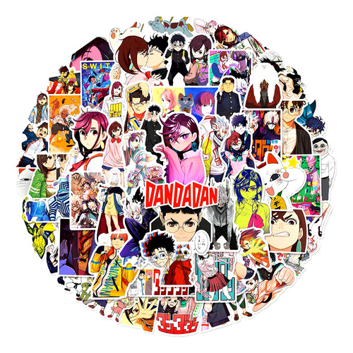 Set 60 Pz Stikers Dandadan Ken Takakura Okarun Momo Ayase