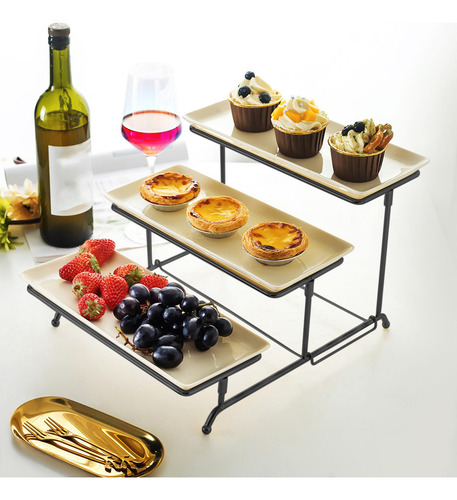 Soporte Multiusos Para Tartas, Servidor De Postres Plato