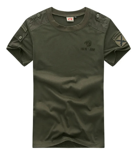 Camiseta Táctica Militar Para Hombre, Uniforme Cargo, Corto