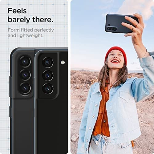 Imagen 3 de 7 de Funda Spigen Thin Fit Para Galaxy S21 Fe - Negro