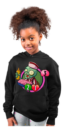 Infantil Ojo Sudadera Plantas Vs Zombies Vendedor Cerebro