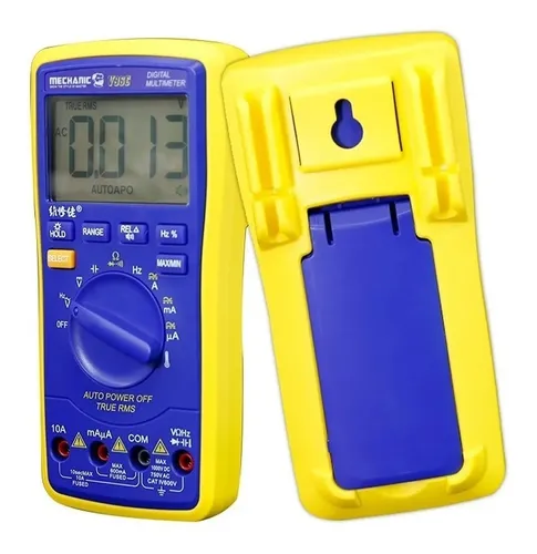 Multímetro Tester Digital Comando De Voz Mechanic V96c. Anri
