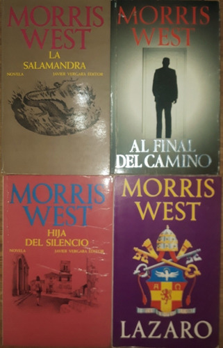 4 Obras De Morris West De La Editorial Javier Vergara Editor