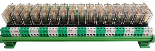 Modulo De 16 Relevadores Industriales 24 Vdc/vac