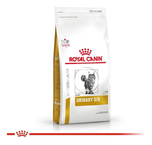 Alimento Royal Canin Veterinary Diet Feline Urinary S/O High Dilution UHD 34 para gato adulto sabor mix en bolsa de 7.5 kg