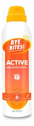 Repelente de Insectos Bye Bites! Natural Spray 130 ml