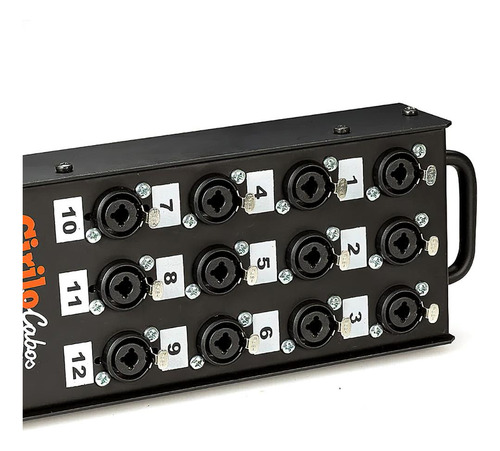 Medusa 12 Vias Com Conectores Combo 12 Mts