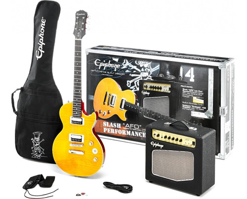 Pack Guitarra EpiPhone Slash Les Paul Special Ii Performance