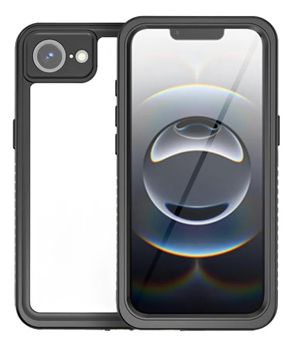 Capa Para iPhone 16e Com Protetor De Tela À Prova D'água