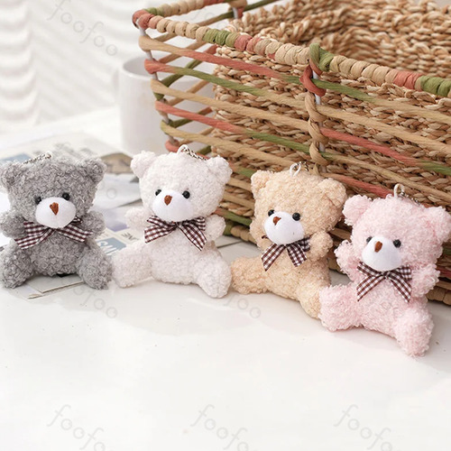 10 Pcs Peluches Mayoreo Osos De Peluche Suave Pelucheria Foofoo Marrón