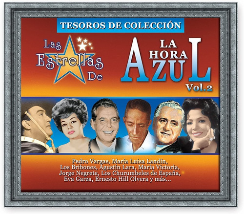 Las Estrellas De La Hora Azul Vol. 2 | 3 Cd Música Nuevo