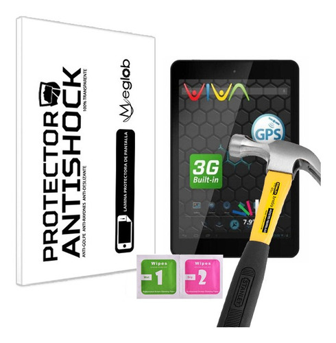 Protector De Pantalla Anti-shock Tablet Allview Viva D8