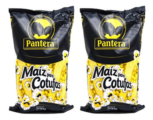 Maiz Para Cotufas Pantera 500grs Pack 2und