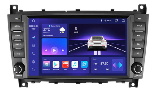 Estéreo Carplay 2+32g Para Mercedes-benz W203 W209 2004-2011