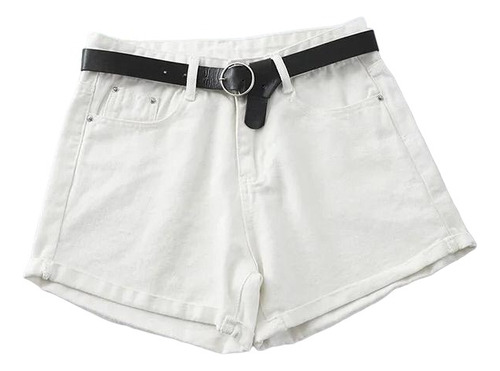 Shorts Jeans Con Cinto Excelente Calidad.