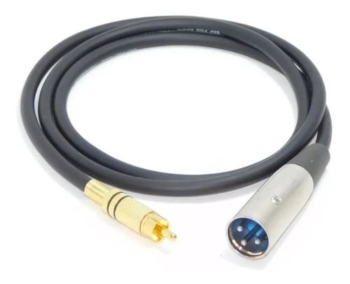 Cable Canon Xlr Macho A Rca Macho 6 Mts Bafle Mixer Potencia