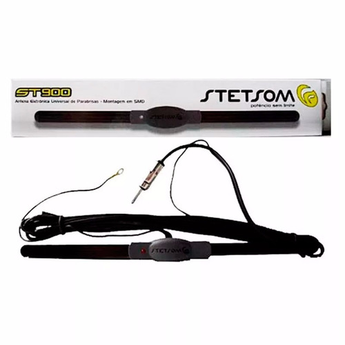 Antena Am Fm Veicular Stetsom Amplificada Universal St900 