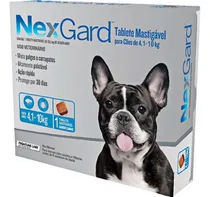 Comprar Nexgard 4,1 A 10 Kg Antipulgas E Carrapatos Cães 3 Tablets 