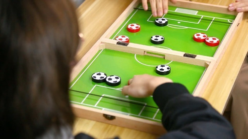 Juego De Disco De Honda Rápida, Juego De Hockey De Madera 3