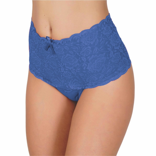 Imagem 2 de 9 de 10 Calcinha Cinta Cintura Alta Renda Barato Lingerie Atacado