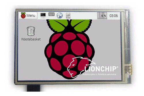 Raspberry Pi 4 Pantalla Display Lcd Touch 3.5 Pi4 B Pi3 Avat (Usado)