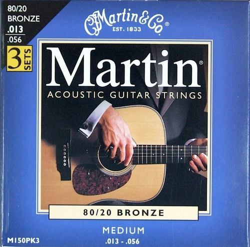 Martin Cuerda Guitarra Acustica Mediano