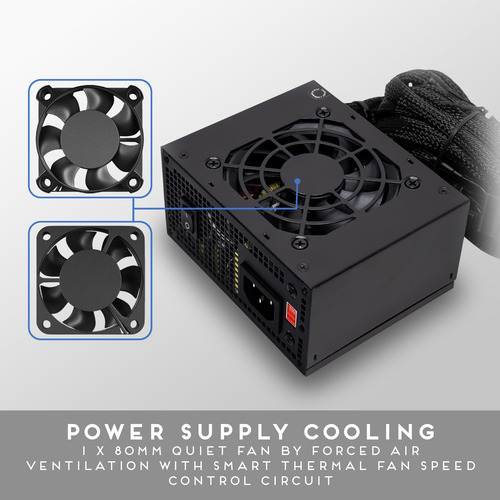 Apevia Sfx-ap400w Mini Itx Solución Micro Atx Sfx 400w Fuent
