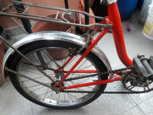 Bicicleta De Los 80' Plegable, Todo Original. Rodado 20''