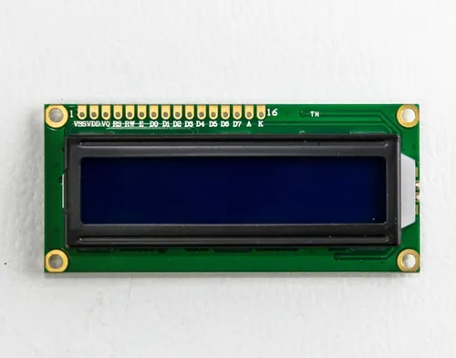 Display Lcd Azul 16x2 Backlight 80 X 36 X 54 Mm Hd44780 Htec