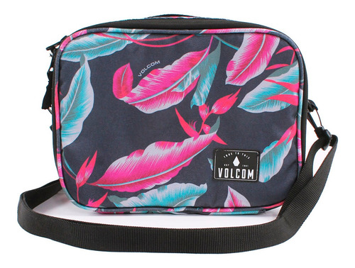 Imagen 1 de 4 de Bolso Volcom Lunchbox Fronds Azul Oscuro Mujer