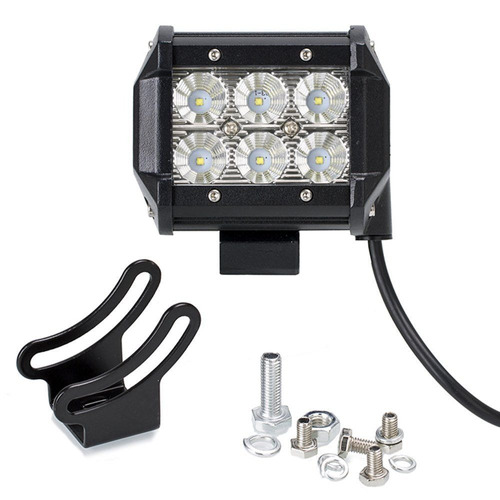 Luz Penetracion Cree Spot De 6 Leds Y 18 Watts Moto Auto