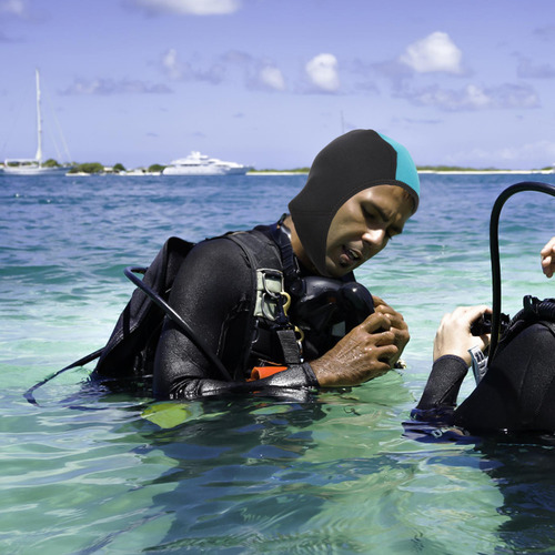 Gorro De Buceo Que Bloquea El Sol Y Mantiene El Calor, Capuc