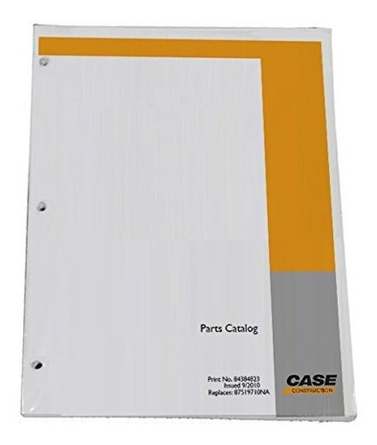 Case Cx240 Excavator Repuesto Catalog Numero Pieza