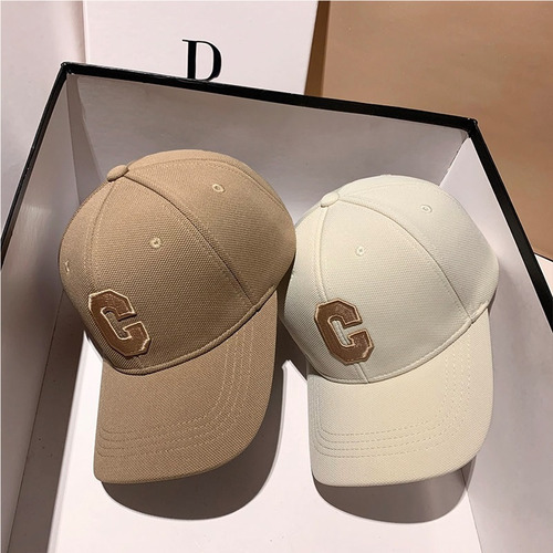 Gorra De Béisbol Con La Letra C Bordada For Hombre