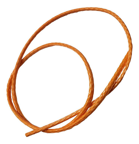 Kit 10 Metros Cabo Dyneema Sk78 5mm Laranja